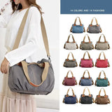 Casual Canvas Women Bag Vintage Large Shoulder Crossbody Tote Bag