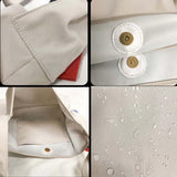 Solid Classic Shoulder Bags Women Hasp Large Capacity Nylon Bag Students