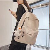 Oversized Hip Hop Backpack Men Women Casual Travel Schoolbag Shopping