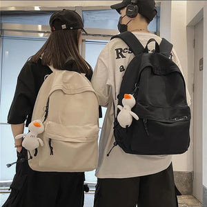 Oversized Hip Hop Backpack Men Women Casual Travel Schoolbag Shopping