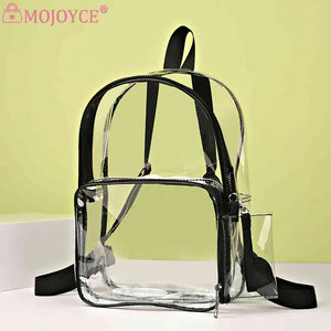 PVC Large Capacity Backpack for Girls