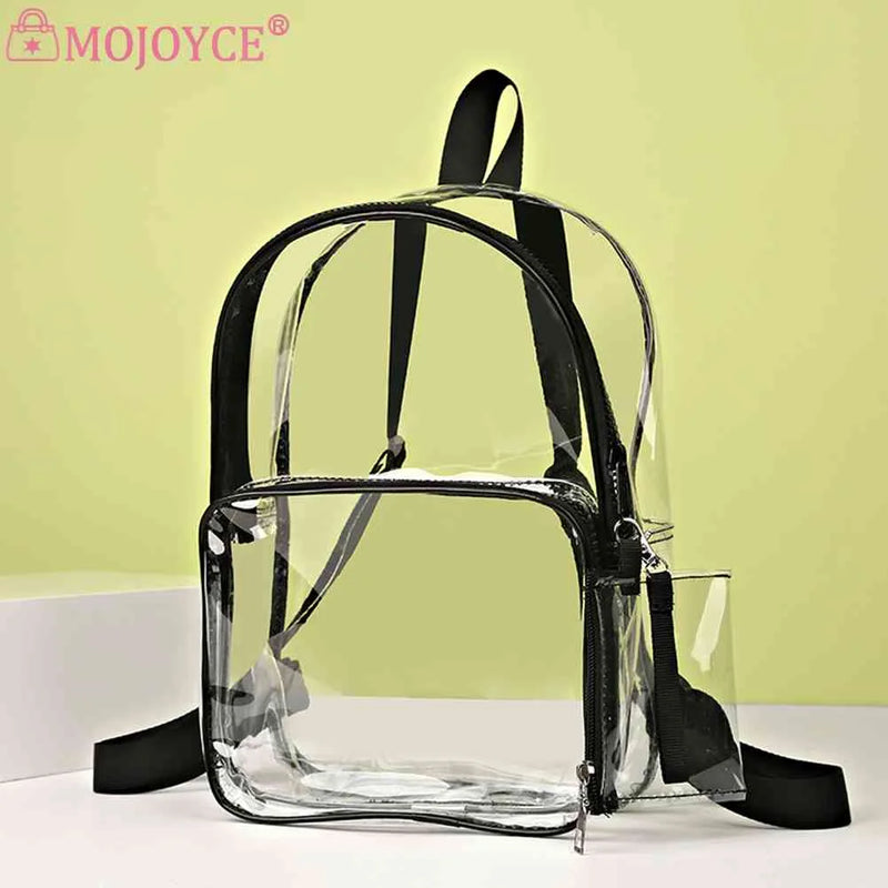 PVC Large Capacity Backpack for Girls