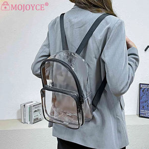PVC Large Capacity Backpack for Girls