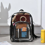 Large Capacity PVC Backpack for Girls