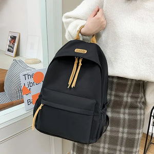 Women's Waterproof Nylon Travel Backpack for College School