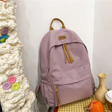 Women's Waterproof Nylon Travel Backpack for College School
