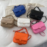 Acrylic Chain Portable Shoulder Bag Cross Body Small Square Bag