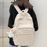 Large Capacity Women Backpack Multi-pocket Travel Schoolbag