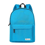 Solid Campus Backpacks Leisure Bags School Bag