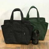 Solid Canvas Women'S Bag Mummy Cloth Bag Reusable Shopping Tote