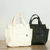 Solid Canvas Women'S Bag Mummy Cloth Bag Reusable Shopping Tote