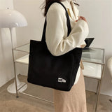 Casual Women Canvas Tote Bag Beach Shoulder Bag Large Capacity