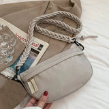 Travel Crossbody Half Moon Belt Bag Large Capacity Women's Chest Bag