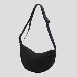 Large Capacity Chest Bag for Women Travel Crossbody Half Moon Belt Bag