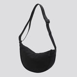 Large Capacity Chest Bag for Women Travel Crossbody Half Moon Belt Bag