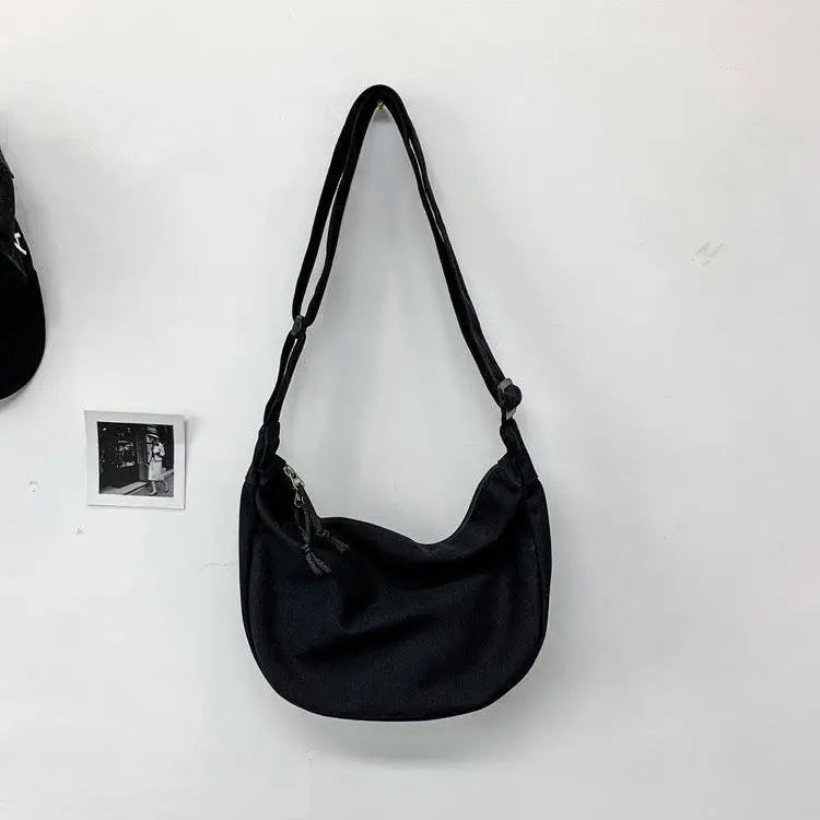 Large Capacity Chest Bag for Women Crossbody Travel Half Moon Belt Bag