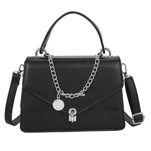 Classic PU Leather Women's Shoulder Bag Square Handbags
