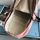 Classic Women's Backpack with Pendant Shoulder Strap