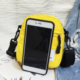 Nylon Crossbody Purse Small Messenger Bag Adjustable Strap Casual Satchel