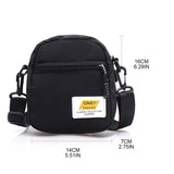 Nylon Crossbody Purse Small Messenger Bag Adjustable Strap Casual Satchel