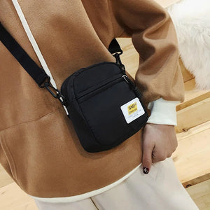 Nylon Crossbody Purse Small Messenger Bag Adjustable Strap Casual Satchel