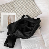 Solid Autumn Winter Ladies Shoulder Bag High Canvas Women Messenger Bags