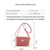 Solid High Nylon Ladies Shoulder Bag Mini Women Messenger Bags