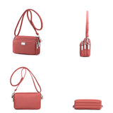 Solid High Nylon Ladies Shoulder Bag Mini Women Messenger Bags