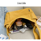 Large Canvas Crossbody Bag for Women