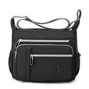 Solid Ladies Shoulder Bag High Nylon Women Messenger Bags Mobile Phone Bag