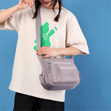 Solid Ladies Shoulder Bag High Nylon Women Messenger Bags Mobile Phone Bag