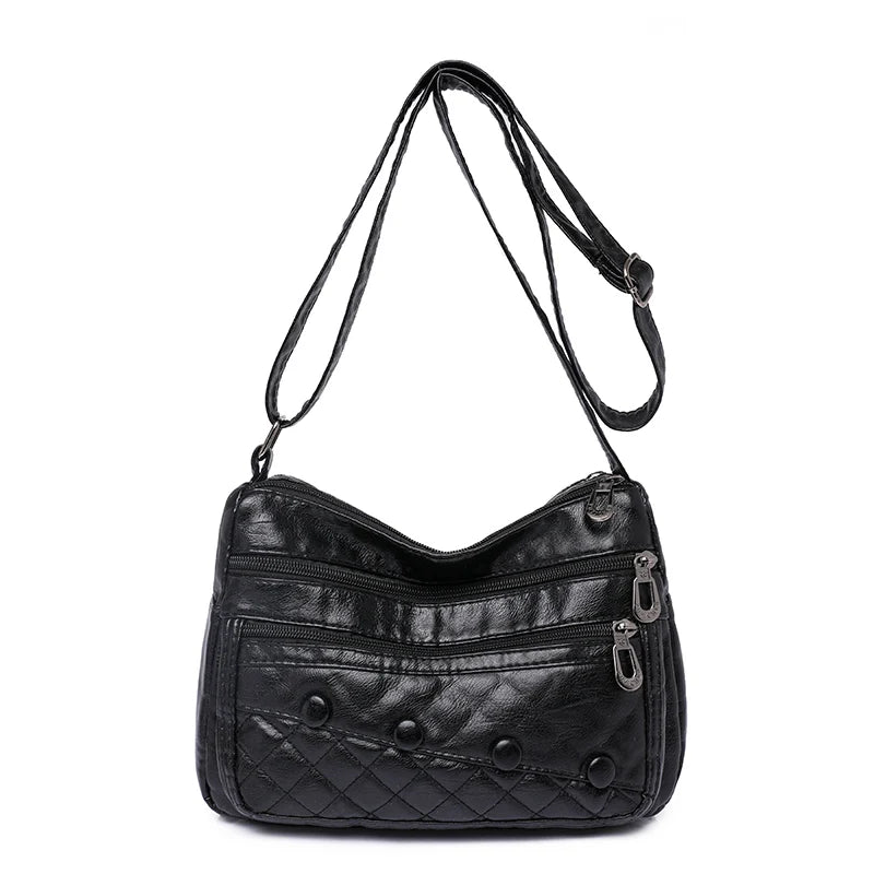 Soft Leather Ladies Shoulder Bag Women Messenger Bags High Quality