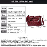 Soft Leather Ladies Shoulder Bag Women Messenger Bags High Quality