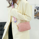 Solid Ladies Shoulder Bag High Oxford Cloth Women Crossbody Bags Mini Women's Sh