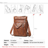 Small Leather Ladies Shoulder Bag Women Messenger Bags