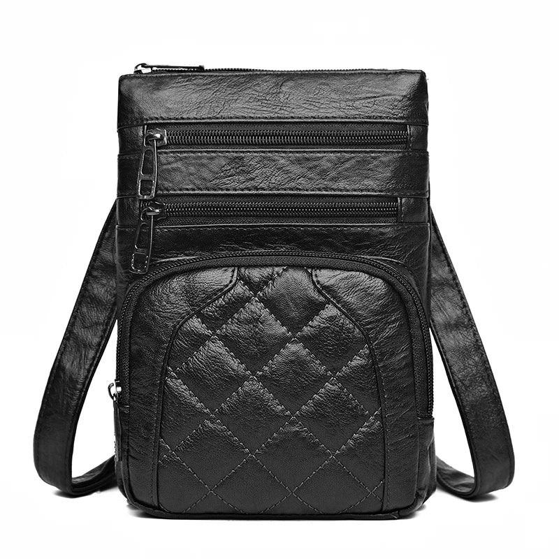 Small Leather Ladies Shoulder Bag Women Messenger Bags