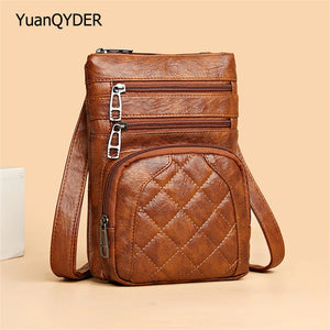 Small Leather Ladies Shoulder Bag Women Messenger Bags