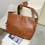 Solid Women's Shoulder Bags High Canvas Ladies Crossbody Bag