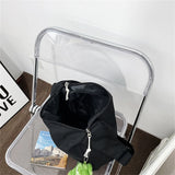 Solid High Nylon Ladies Shoulder Bag Pendant Women Messenger Bags