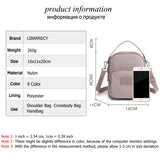 Mini Shoulder Bag Women's Handbag High Nylon Messenger Bags