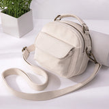 Eco Cotton Canvas Small Bag Women Shoulder Cross Body Handbags