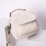 Eco Cotton Canvas Small Bag Women Shoulder Cross Body Handbags