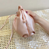 Women's Solid Crossbody Clutch Bag for Party Events
