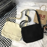 Canvas Ladies Messenger Bag Casual Young Students School Bag Handbags