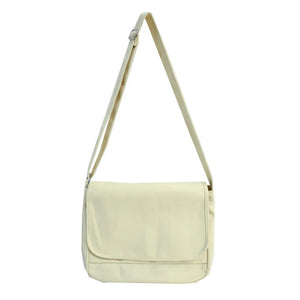 Solid Canvas Ladies Shoulder Bags for Women