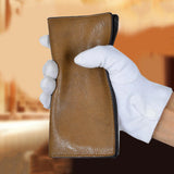 Men Multi-slot Faux Leather Bifold Clutch Purse Long Wallet