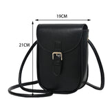 Stylish Crossbody Bucket Bag Leather Messenger Bag
