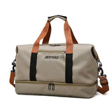 Large Capacity Unisex Travel Bag with Wet Separation