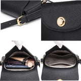 Women's Leather Shoulder Bag Crossbody Tote Handbag