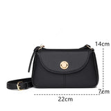 Women's Leather Shoulder Bag Crossbody Tote Handbag